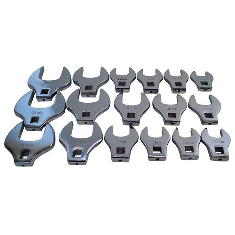 jumbo metric crowfoot wrench set